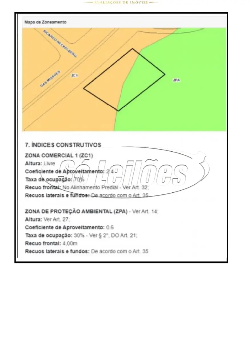 LOTE 001 - Terreno Urbano