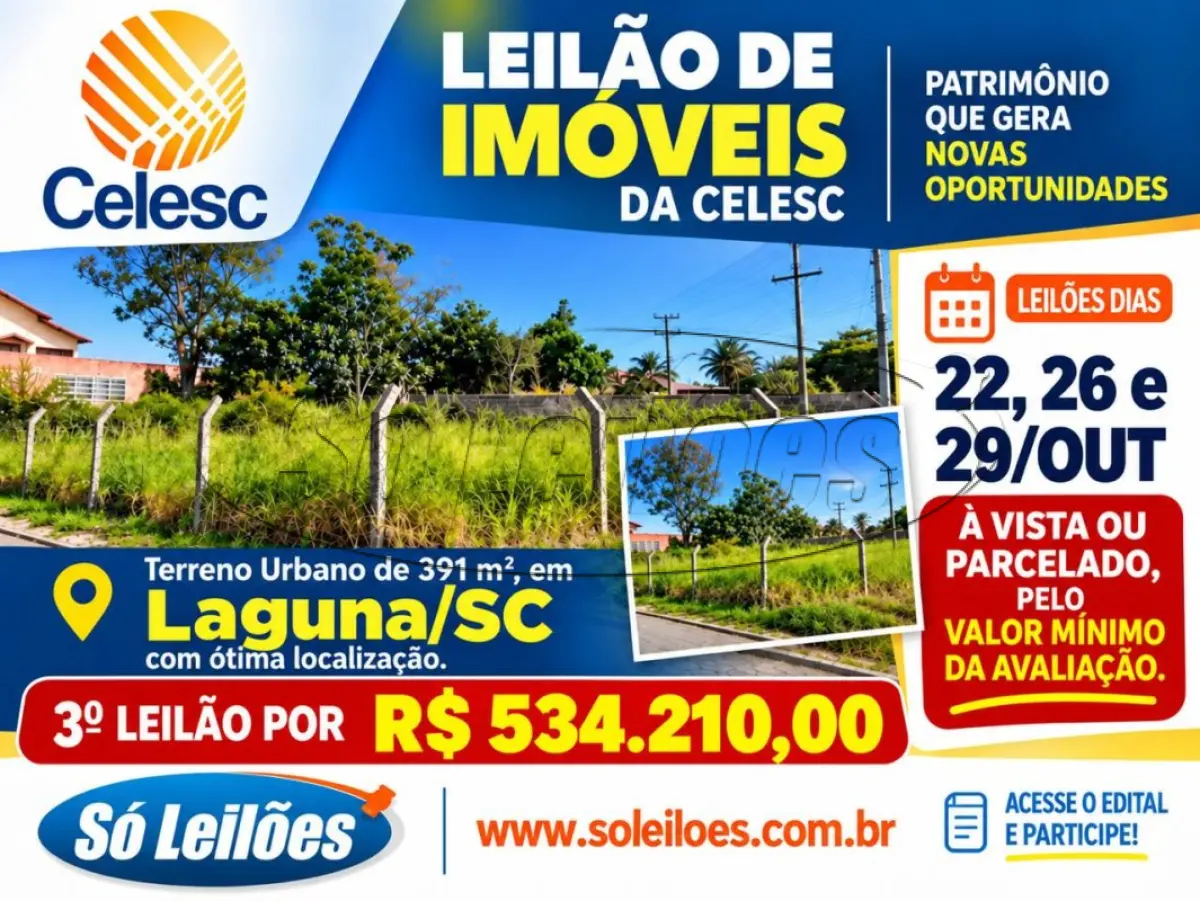 LOTE 004 - TERRENO URBANO EM LAGUNA/SC