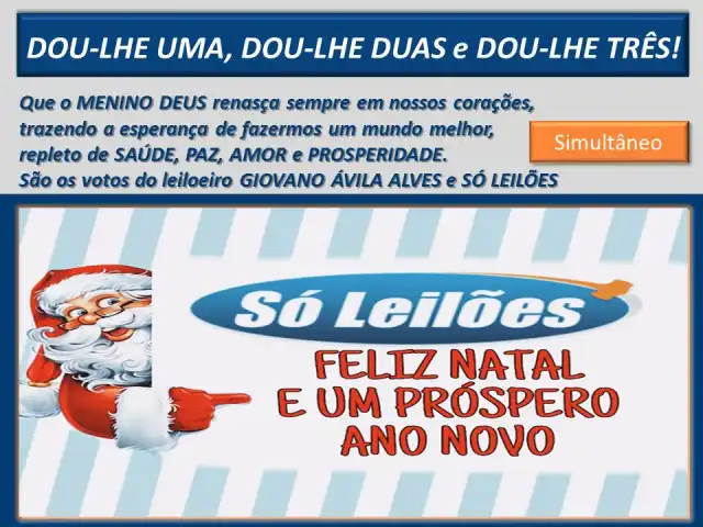 Dou-lhe Uma, Dou-lhe Duas e Dou-lhe Três: FELIZ NATAL E PRÓSPERO ANO NOVO