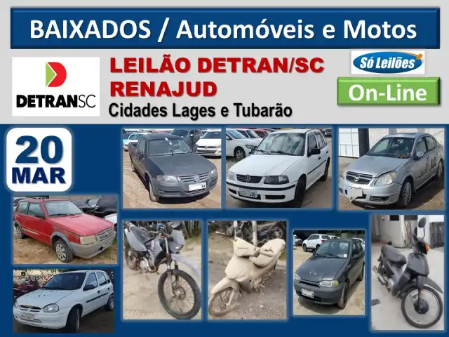 Leilão de veículos baixados, sem documentos  / pessoa jurídica (Lei 12.977/2014)