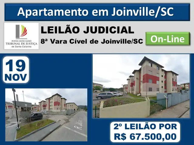 Apartamento no Bairro Itinga, Joinville/SC