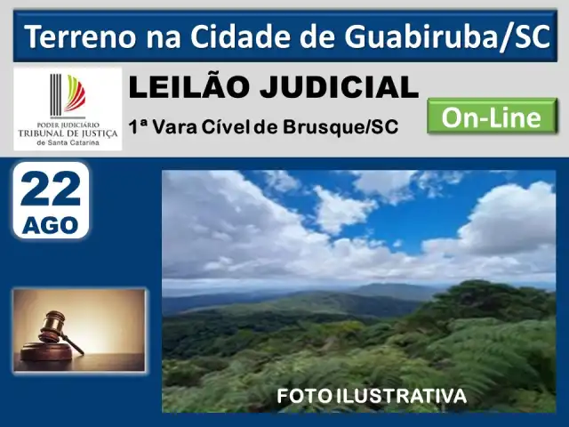 Terreno com edificações na Cidade de Guabiruba/SC