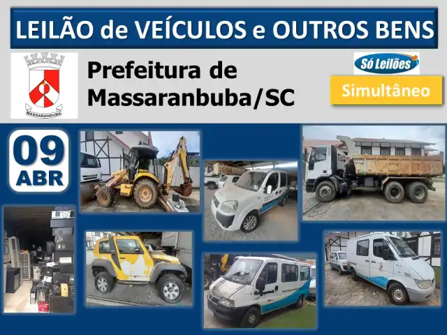 Leilão Prefeitura de Massaranduba/SC