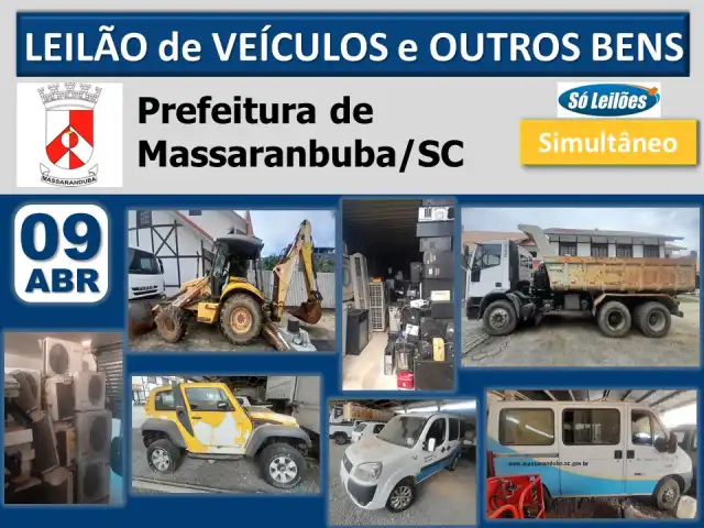 Leilão Prefeitura de Massaranduba/SC