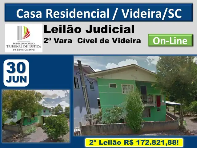 Casa residencial em Videira/SC