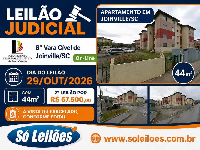 Apartamento no Bairro Itinga, Joinville/SC