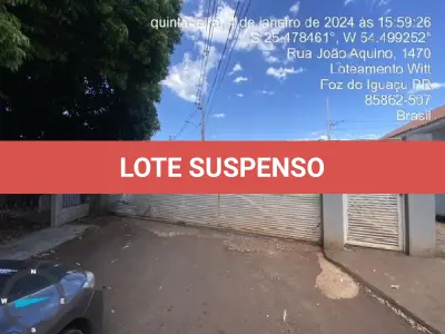 LOTE 289 - PR/FOZ DO IGUACU/CASA