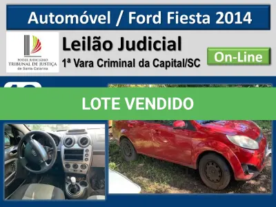 LOTE 000 - Ford Fiesta Sedan 2014