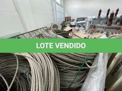 LOTE 004 - Cabos de Alumínio