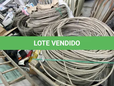 LOTE 004 - Cabos de Alumínio