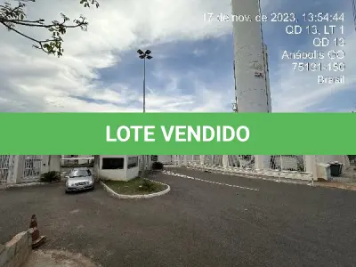 LOTE 068 - GO/ANAPOLIS/APARTAMENTO
