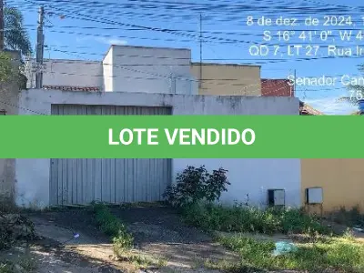 LOTE 113 - GO/SENADOR CANEDO/CASA