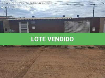 LOTE 064 - GO/AGUAS LINDAS DE GOIAS/CASA