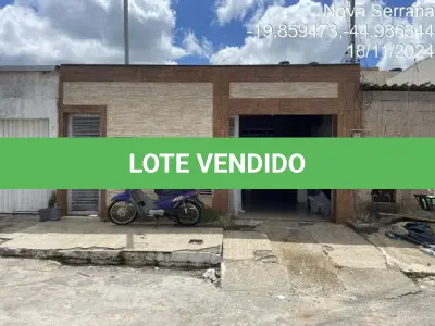 LOTE 172 - MG/NOVA SERRANA/CASA