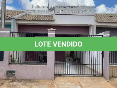 LOTE 244 - PR/JAGUAPITA/CASA