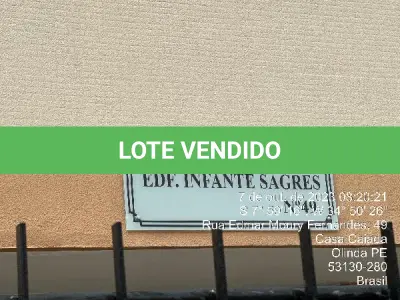 LOTE 253 - PE/OLINDA/APARTAMENTO
