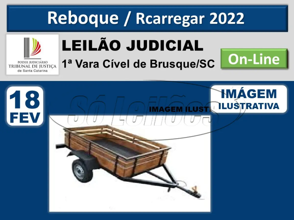 LOTE 001 - Reboque
