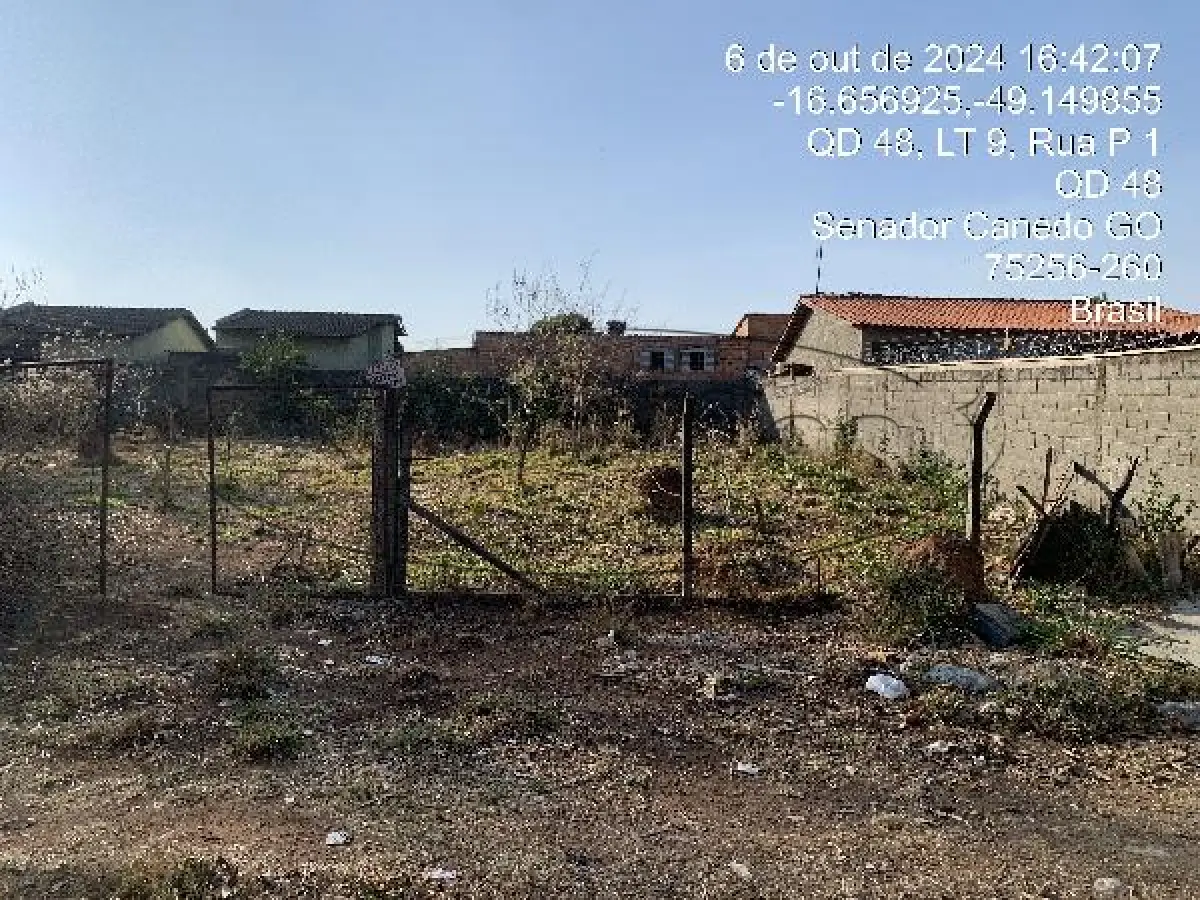 LOTE 115 - GO/SENADOR CANEDO/TERRENO