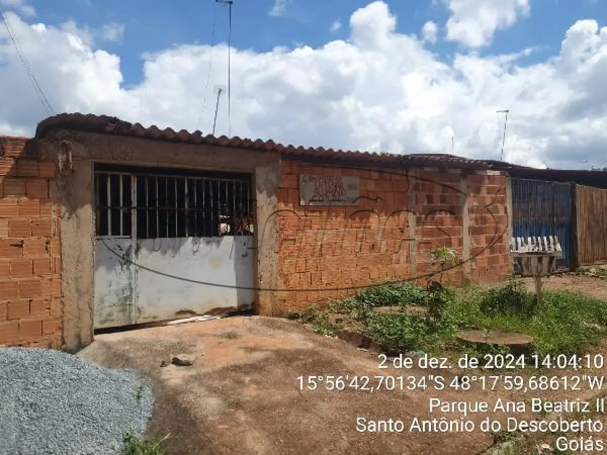 LOTE 109 - GO/SANTO ANTONIO DO DESCOBERTO/CASA