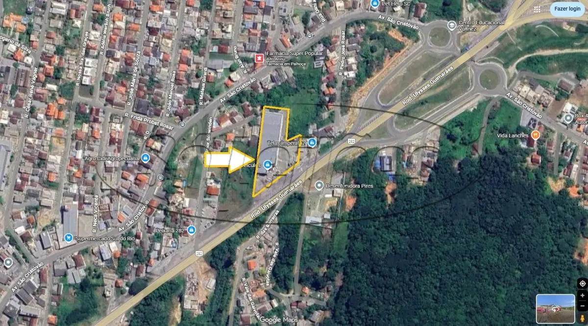 LOTE 001 - Terreno e Galpão