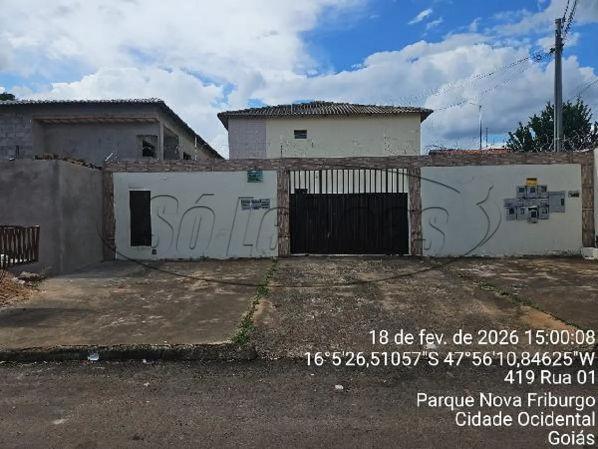 LOTE 066 - GO / CIDADE OCIDENTAL / APARTAMENTO