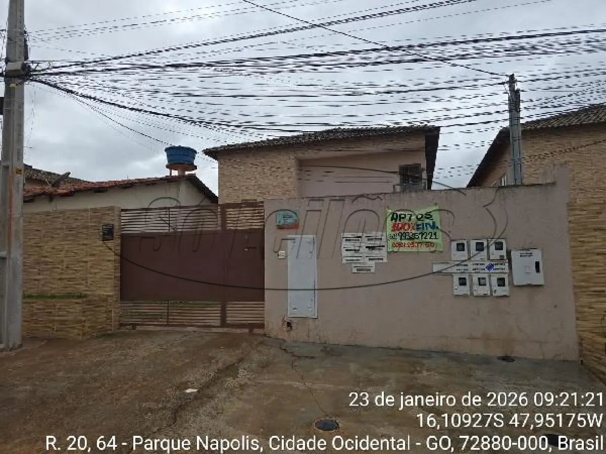 LOTE 064 - GO / CIDADE OCIDENTAL / APARTAMENTO