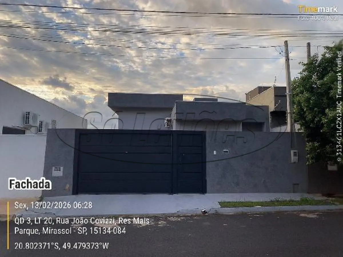 LOTE 441 - SP / MIRASSOL / CASA