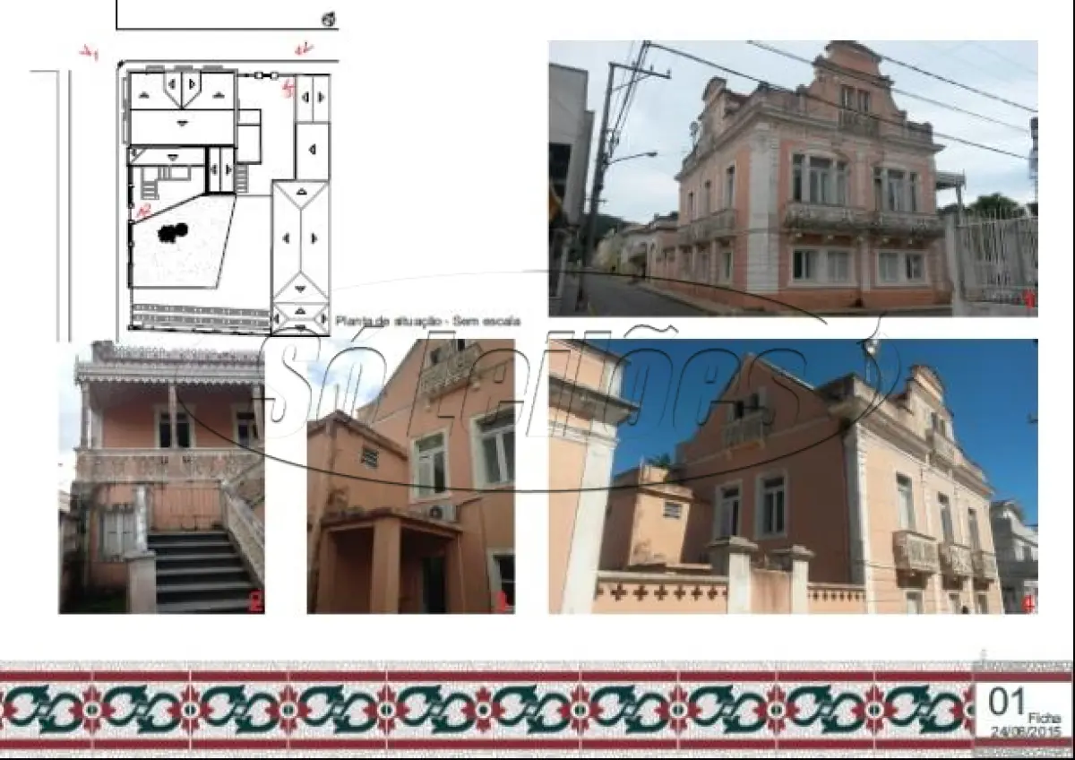 LOTE 003 - TERRENO EDIFICADO EM LAGUNA/SC (CASARÃO)