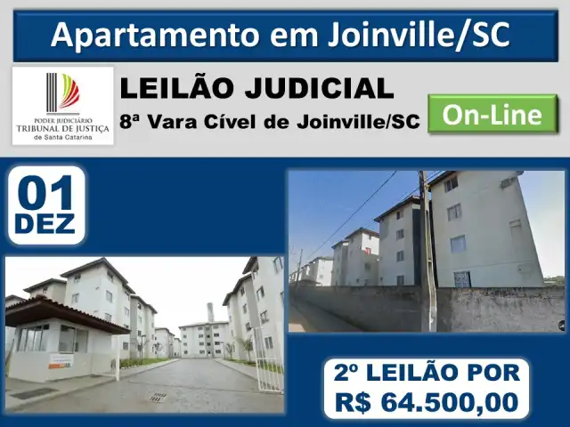 APARTAMENTO NO BAIRRO JARDIM PARAÍSO, JOINVILLE/SC