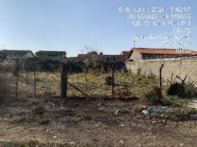 Lote 134 - go/senador canedo/terreno