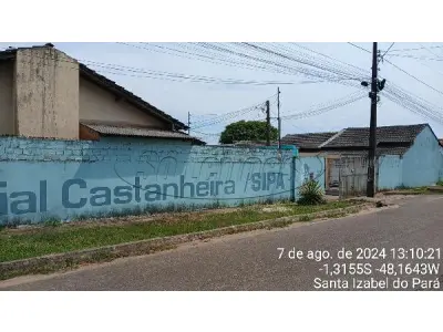 Lote 186 - pa/santa isabel do para/casa