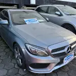 Mercedes Benz C250 2015 Prata Blindado Enchente Parcial