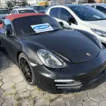 Veículo Porsche Boxster Porsche Boxster 2015 Conversível Preto 2015 em leilão