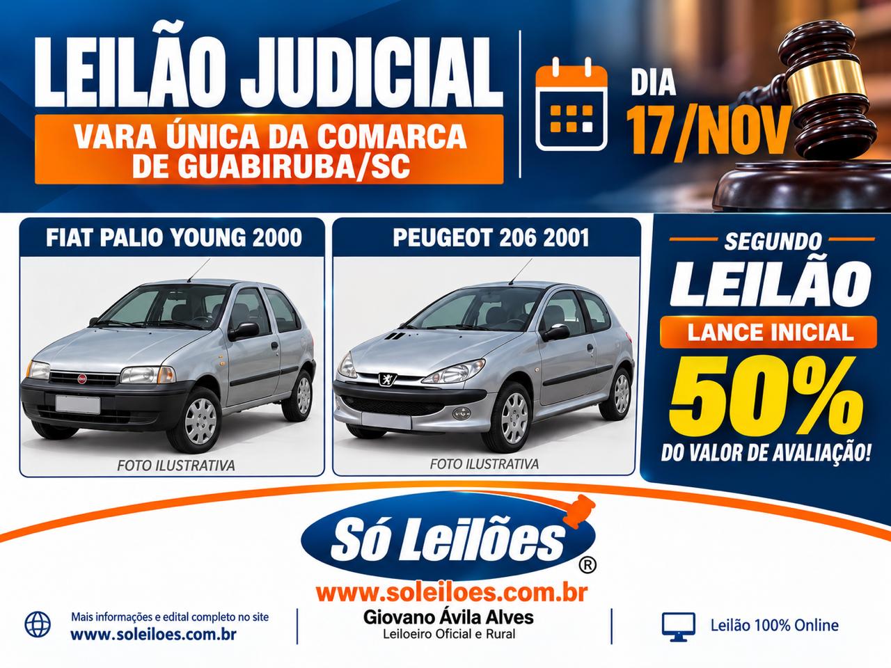 Leilão da Vara Única de Guabiruba